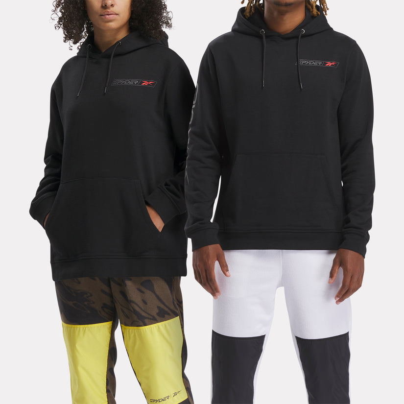 Unisex Spyder X Reebok Collab Hoodie - Black (2023)