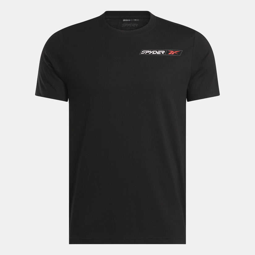 Unisex Spyder X Reebok Collab Tee - Black (2023)