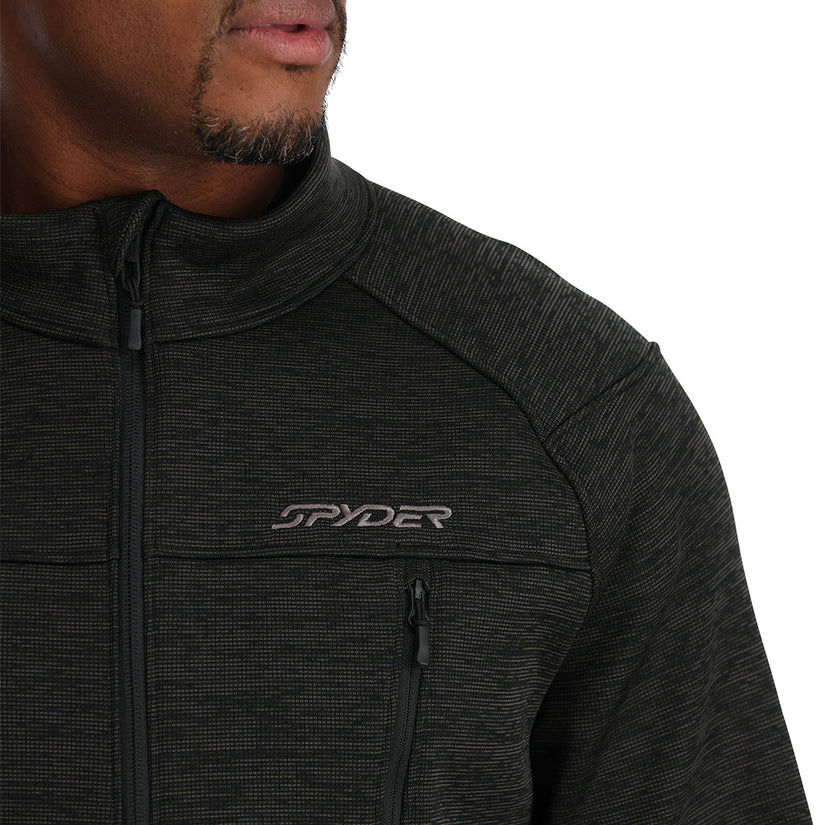 Mens Encore Half Zip - Black