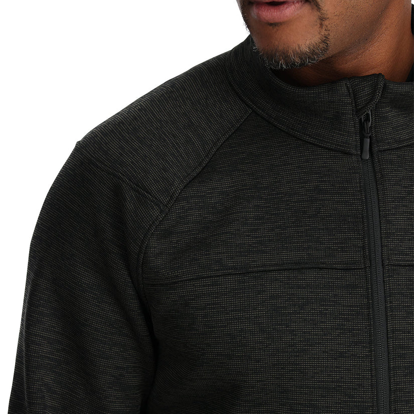 Mens Encore Half Zip - Black