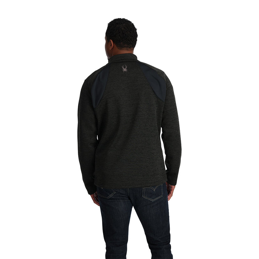 Mens Encore Half Zip - Black