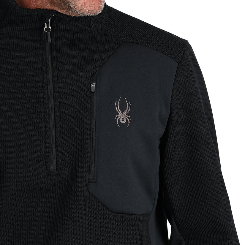 Mens Bandit Half Zip - Black (2023)