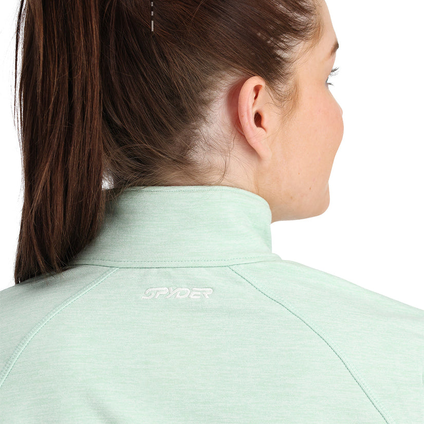 Womens Accord Half Zip - Wintergreen