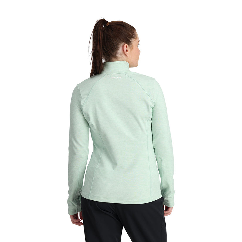 Womens Accord Half Zip - Wintergreen