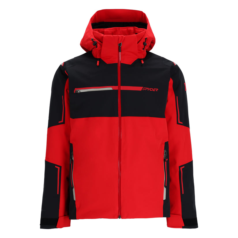 Mens Titan Jacket - Spyder Red