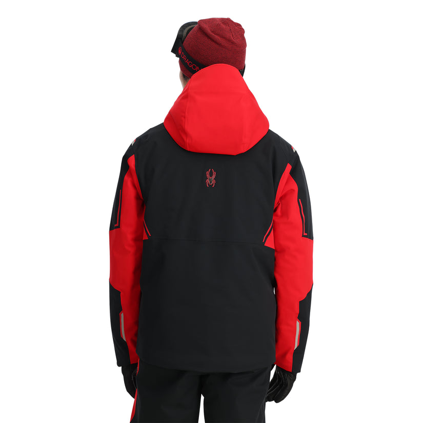 Mens Titan Jacket - Spyder Red