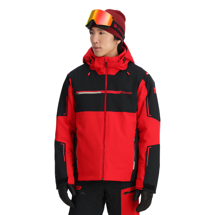 Mens Titan Jacket - Spyder Red