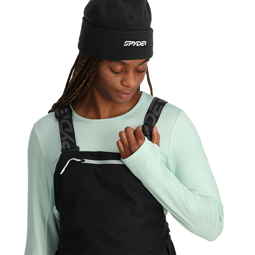 Womens Solitaire Bib - Black